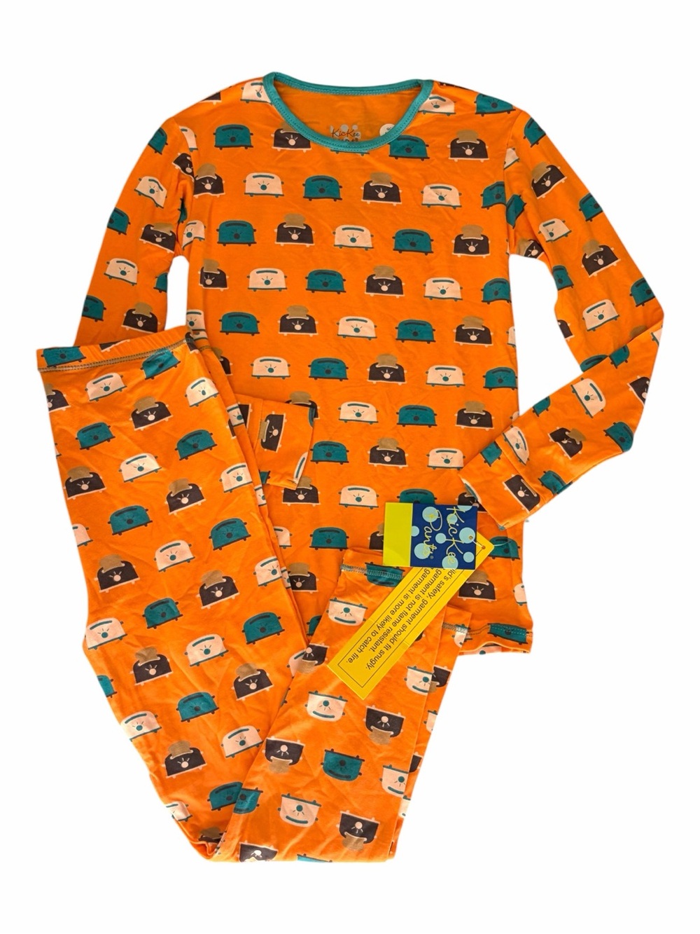 Kickee Pants Bamboo Toaster PJ set